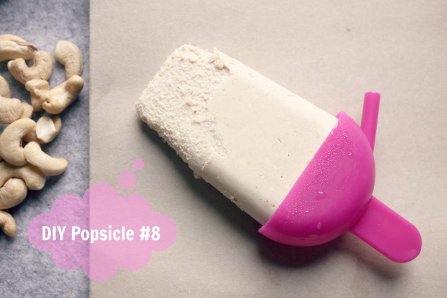 diypopsicle8 : cashew butter popsicle // makingitblissful